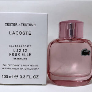 Тестер Lacoste Eau De L.12.12 Pour Elle Sparkling 100мл