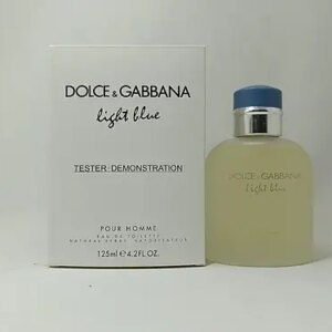 Тестер мужской Dolice & Gabbana Lightt Blue Pour Homme (Дольче Габана Лайт Блю Пур Хом) 125 ml